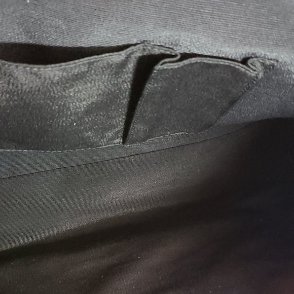 Awesome! Ferragamo Large Tote Handbag/ Black Fabric/Good Condition $1,350.00. - Picture 7 of 16